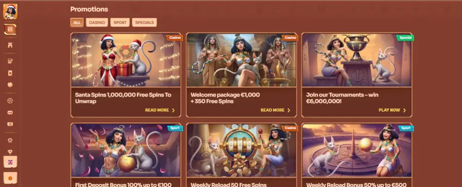 Cleobetra casino review